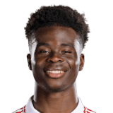 FIFA 23 Bukayo Saka - 86 Rated