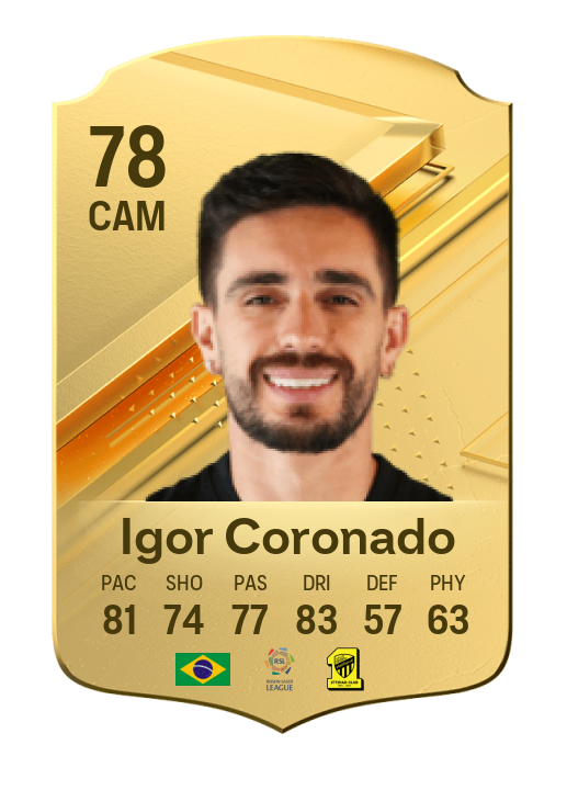 Igor Coronado EA Sports FC 24 Player Ratings - Electronic Arts