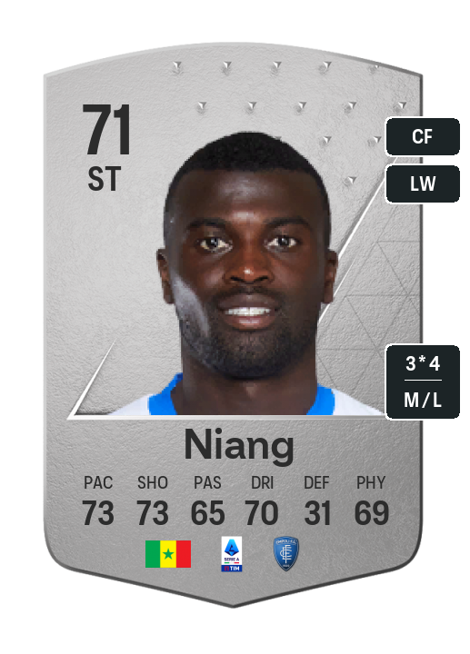 Player Card