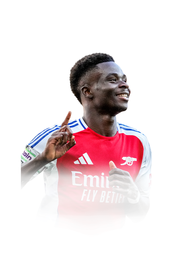 FC 25 Saka Face