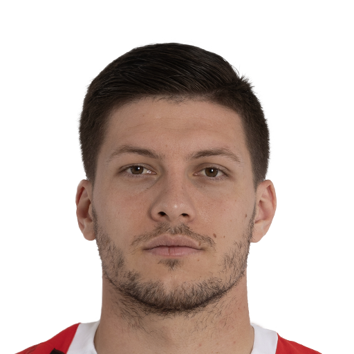 FC 25 Luka Jovic Face