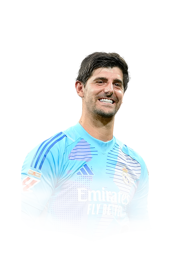 FC 25 Courtois Face