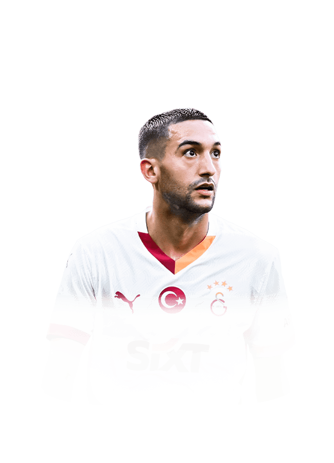 Hakim Ziyech EA FC 25 Europa League Live - 87 Rated