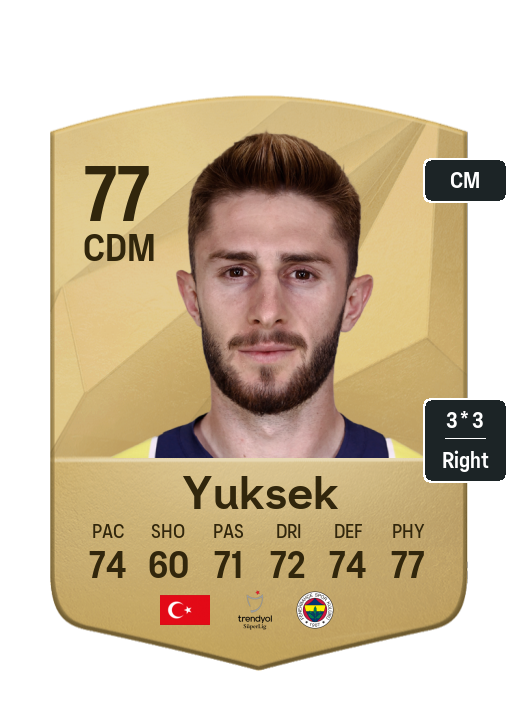 Player Card