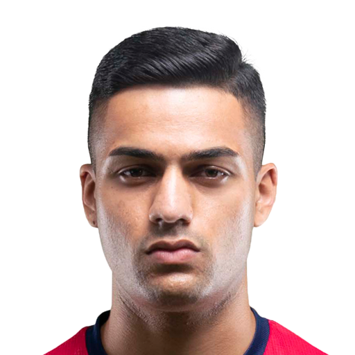 FC 26 Ishan Pandita Face