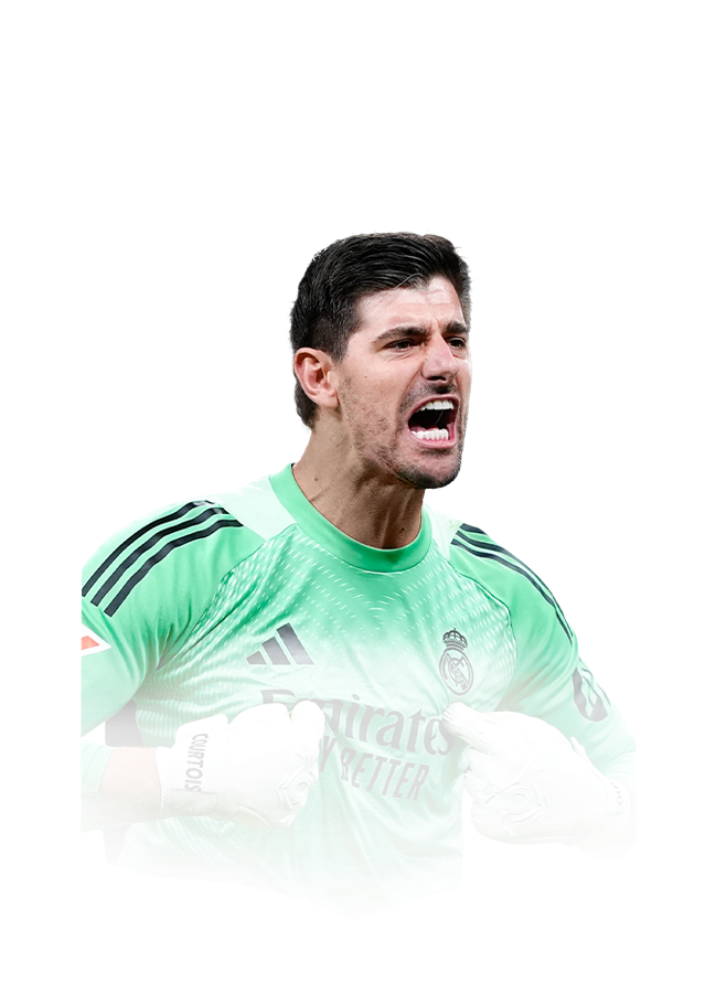FC 26 Courtois Face