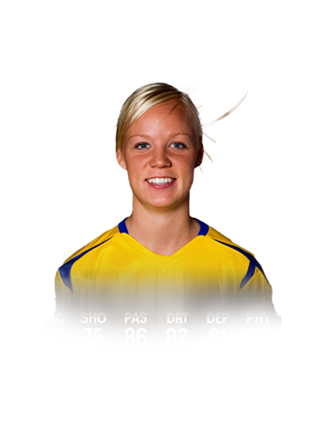 Caroline Seger EA FC 26 Debut Icon - 86 Rated
