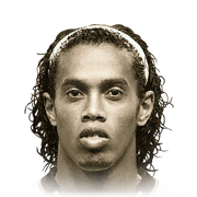 What was Ronaldinho rating in FIFA 10?