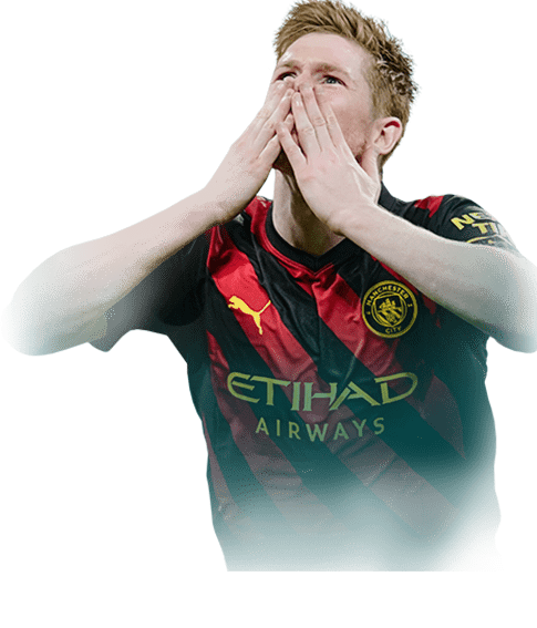 De Bruyne face