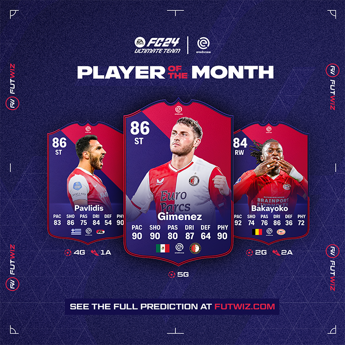 FUT Sheriff - PAVLIDIS 🇬🇷 is the eredivisie PLAYER OF THE MONTH