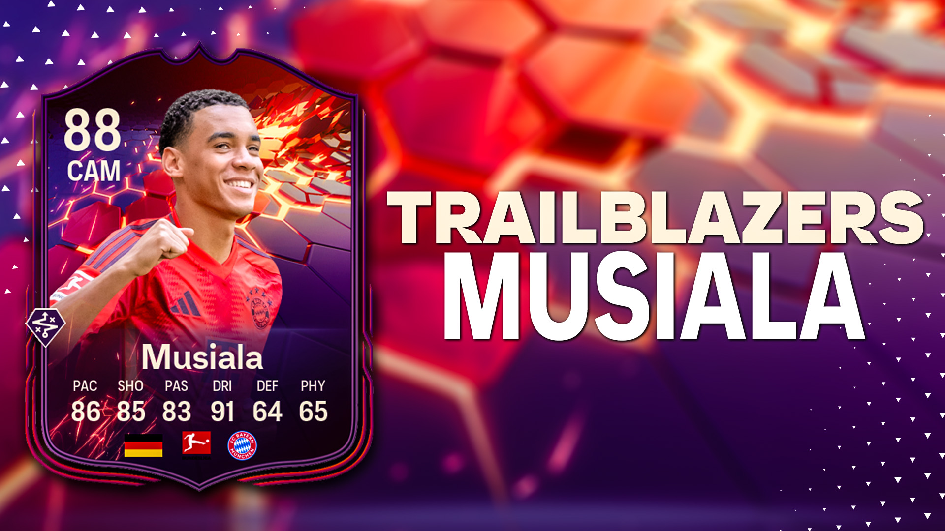 Best way to complete the 88 Trailblazers Jamal Musiala