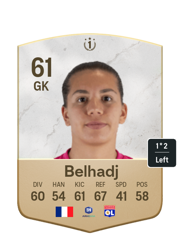 Feerine Belhadj FC 26 Icon Swaps card