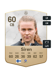 Emmi Siren FC 26 Icon Swaps card