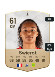 Julie Swierot FC 26 Icon Swaps card