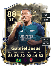 Gabriel Jesus Thunderstruck Tracker Card