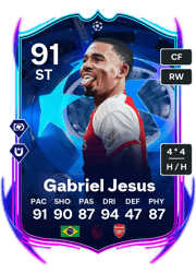 Gabriel Jesus RTTF Tracker Card