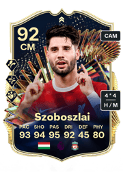 Szoboszlai TOTS Live Card