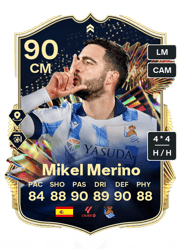 Mikel Merino TOTS Live Card