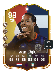 van Dijk Make your Mark Card