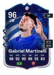Gabriel Martinelli Make your Mark Card