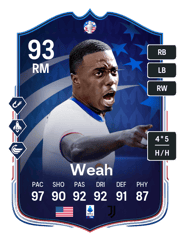 Weah Make your Mark Card