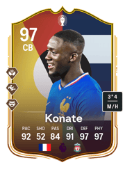 Konate Make your Mark Card