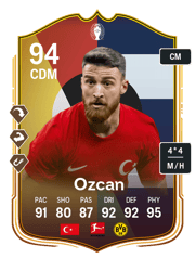 Ozcan Make your Mark Card