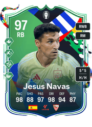 Jesus Navas PTG Card