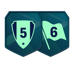 5 Leagues & 6 Nations logo