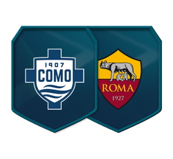 Como 1907 v AS Roma logo