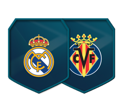 Real Madrid v Villarreal CF logo