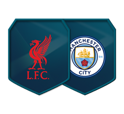 Liverpool v Manchester City logo