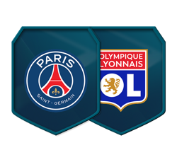 PSG v Olympique Lyonnais logo