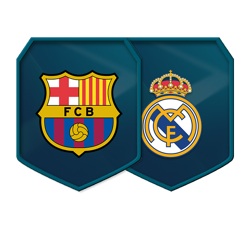 FC Barcelona v Real Madrid logo