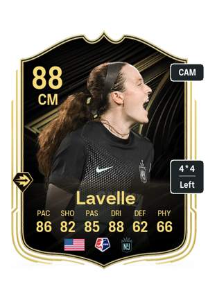 Rose Lavelle EA fc26 TOTW - rated 88