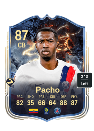 Willian Pacho EA fc26 Thunderstruck - rated 87