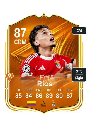 Richard Rios EA FC26 MOTM - rated 87