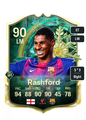 Fc Rashford Card Marcus Rashford EA FC26 Winter Wildcard - rated 90