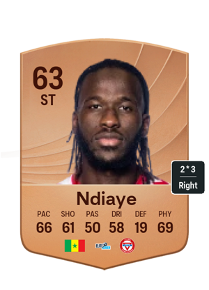 Mame Mor Ndiaye EA FC26 Bronze Common - rated 63