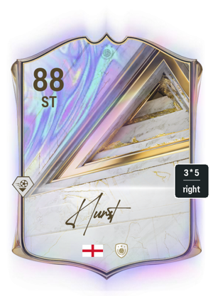 Sprinter Game Icon Geoff Hurst 88 ST Icon FC 27 Price, In-Game Stats, Chemistry ...