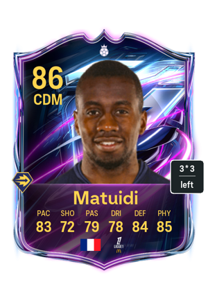 Blaise Matuidi 86 Hero FC 27 Price, In-Game Stats & PlayStyles | FUTWIZ