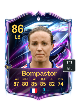 Sonia Bompastor 86 Hero FC 27 Price, In-Game Stats & PlayStyles | FUTWIZ