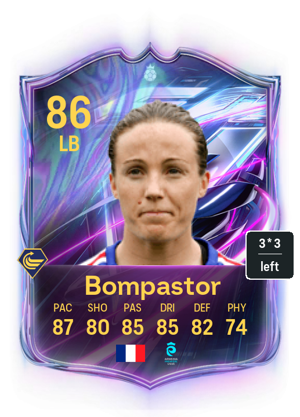 Sonia Bompastor 86 Hero FC 27 Price, In-Game Stats & PlayStyles | FUTWIZ
