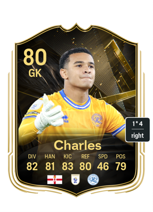 Pierce Charles 80 Gold Inform FC 27 Price, In-Game Stats & PlayStyles ...