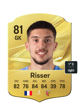 Robin Risser EA FC27 Gold - rated 81