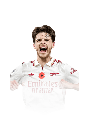 Declan Rice EA FC26 TOTW - rated 88