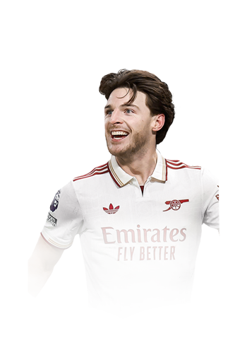 Declan Rice EA FC26 TOTW - rated 89