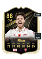 Declan Rice EA FC26 Gold Rare - rated 87