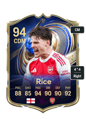 Declan Rice EA FC26 FOF Glory Hunters - rated 97