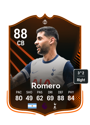 Previous version of Cristian Romero